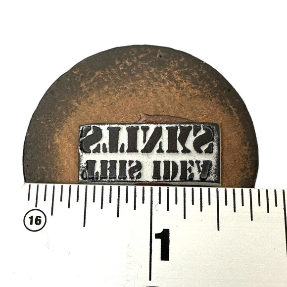 Wood Stamp Lot of 4 Office Arrogant Dark Humor Messages Positively Absolutely NO - Picture 6 of 8